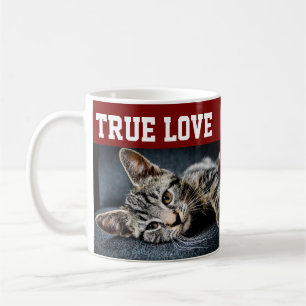 MUG CAFE CHAT PERSONNALISÉ DE LA SAINT-VALENTIN