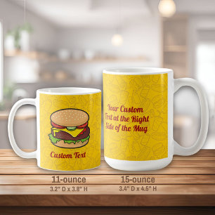 Mug café Cheeseburger