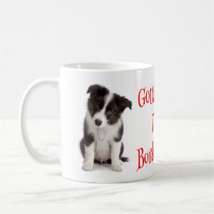 Mug Café Chien Border Collie Puppy Amour