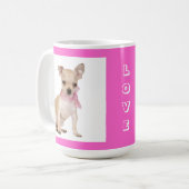 Mug Café Chien Chihuahua Diva (Devant gauche)