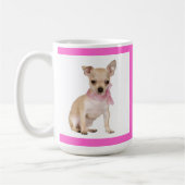 Mug Café Chien Chihuahua Diva (Gauche)