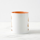 Mug Café Chien Mignon Kawaii Deux Tons (Centre)