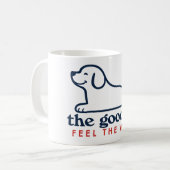 Mug Café Chiot Mignon (Devant gauche)