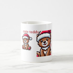 Mug Café classique en tèdre de Noël mignon