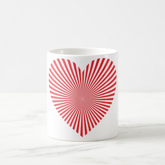 Mug café coeur Starburst (Centre)
