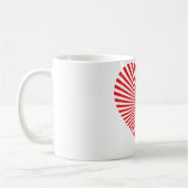 Mug café coeur Starburst (Gauche)