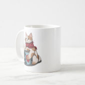Mug café com gato (Devant gauche)
