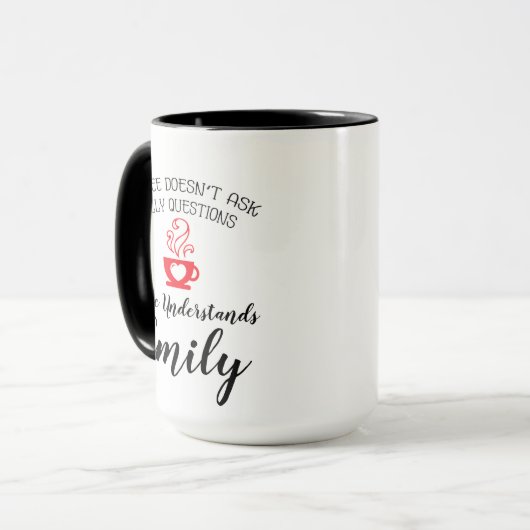 Mug Café Comprend Emily (Devant gauche)