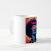 Mug café cool/rétro (Devant gauche)