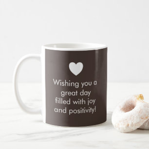 Mug Café couleur Trend Brown - Nom / Musique de positi