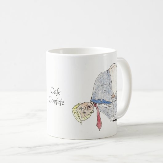 Mug Café Covfefe (Devant droit)