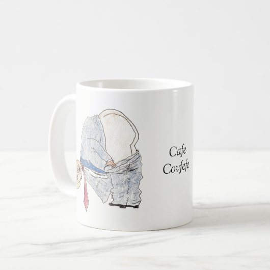 Mug Café Covfefe (Devant gauche)