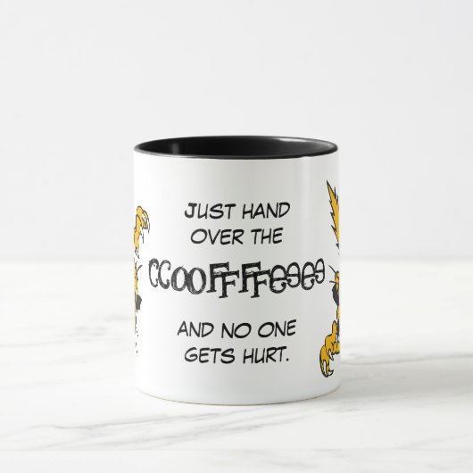 Mug Café Crazy Cat Demand (Centre)