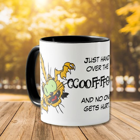 Mug Café Crazy Cat Demand