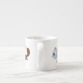 Mug café créu Designer Mini (Dos)