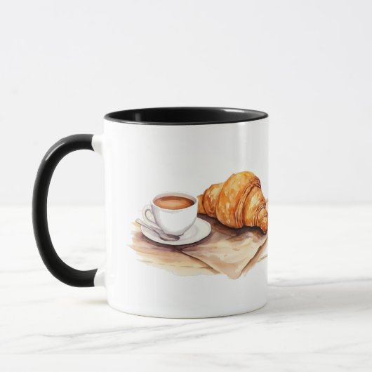 Mug Café Croissant (Gauche)