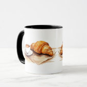 Mug Café Croissant (Devant gauche)