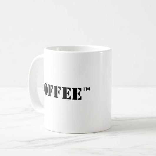 Mug café™ (Customisez-le!) (Devant gauche)