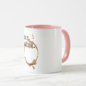 Mug Café d'abord (Devant droit)