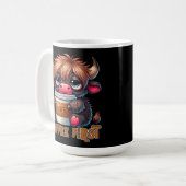 Mug Café d'abord (Devant gauche)