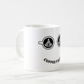 Mug Café d'abord (Devant gauche)