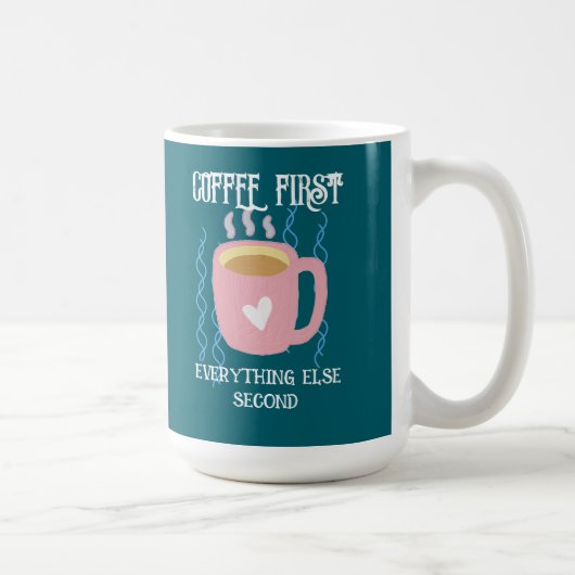Mug Café d'abord (Droite)