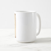 Mug Café d'abord, chaos ensuite – Design de citation d (Devant droit)