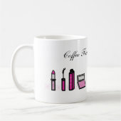 Mug Café d'abord puis rouge à lèvres (Gauche)