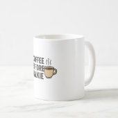 Mug Café D'Abord, Tout Plus Tard (Devant droit)