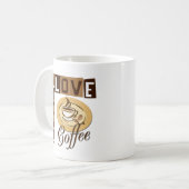MUG CAFÉ D'AMOUR DE PAIX (Devant gauche)