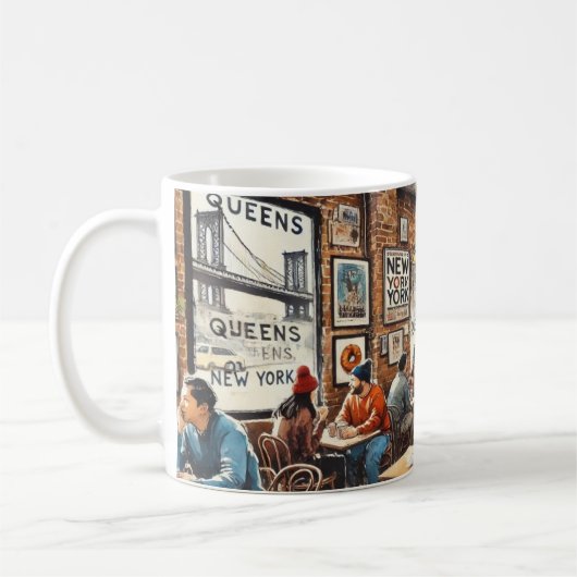 Mug Café dans le Queens de New York (Gauche)