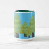 Mug Café "Dans les arbres" (Centre)