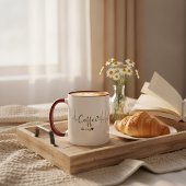 Mug Café dans mon cœur | amateurs de café