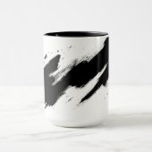 Mug café d'art en encre noire (Centre)