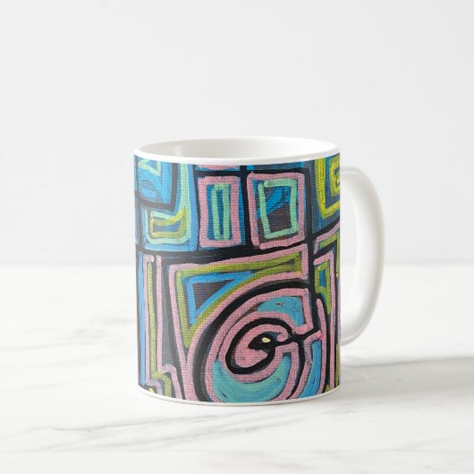 Mug Café d'art moderne (Devant droit)