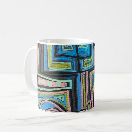 Mug Café d'art moderne (Devant gauche)