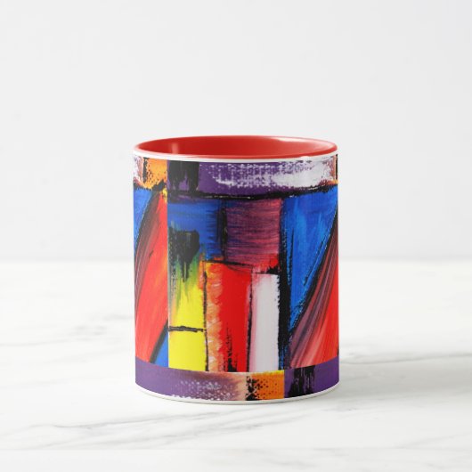 Mug café d'art moderne (Centre)