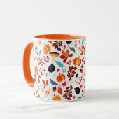 Mug café d'automne motif (Devant gauche)