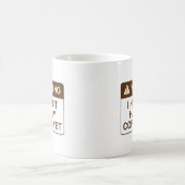 Mug Café d'avertissement (Centre)