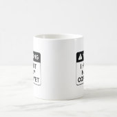 Mug Café d'avertissement (Centre)