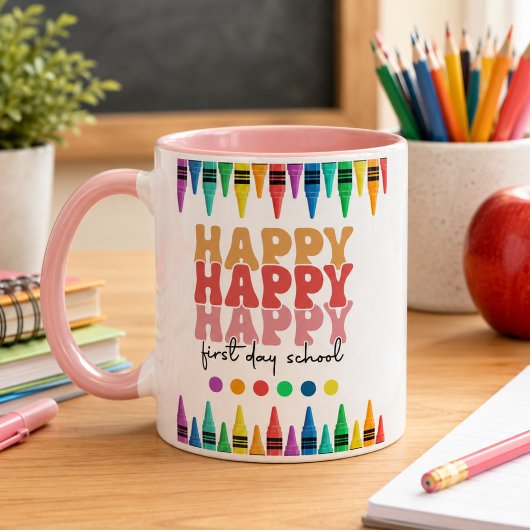 Mug Café de Bonne Rentrée Scolaire