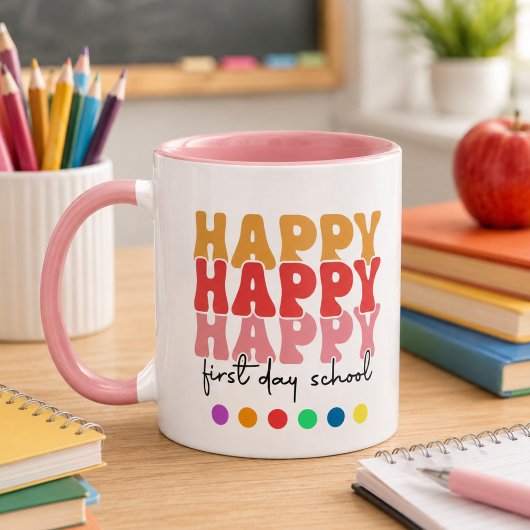 Mug Café de Bonne Rentrée Scolaire