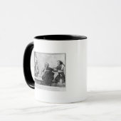 Mug Café de boutons, 1730 (Devant gauche)