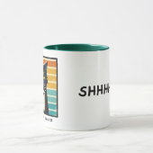 Mug Café de chat d'humeur du matin (Centre)