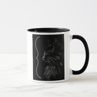 Mug Café de chat noir