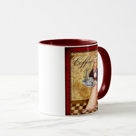 Mug Café de chef (Devant droit)