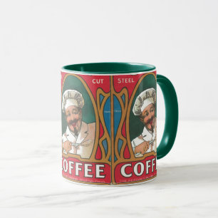 Mug Café de chef art nouveau cuisine vintage