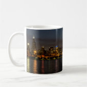 Mug café de Chicago Night Cityscape (Gauche)