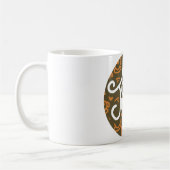 Mug Café de confiture Java et Motif de haricot Brown (Gauche)