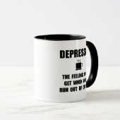 Mug Café de Depresso (Devant droit)